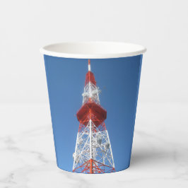 ラジオTV放送塔 紙コップ