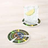 ラジカラフルアルアートプリント コースター (側面)