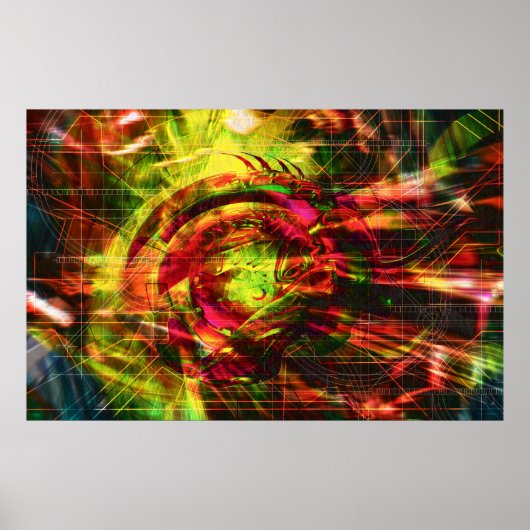 ラジカルアート43プリント ポスター (正面)