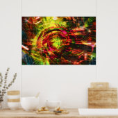 ラジカルアート43プリント ポスター (キッチン)