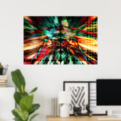 ラジカルアート46プリント ポスター (ホームオフィス)