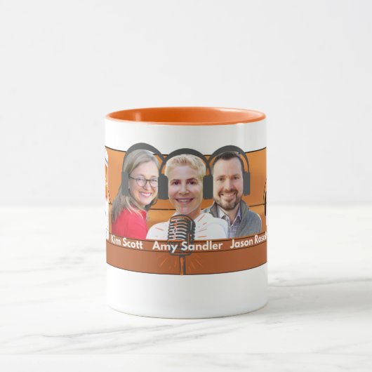 ラジカルキャンドルポッドキャストコーヒーマグ マグカップ (中央)