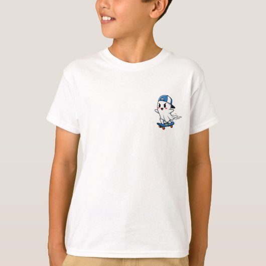 ラジカルスケーターゴーストキッズ Tシャツ (正面)