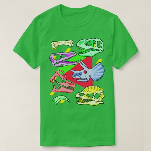 ラジカルディノス Tシャツ (デザイン正面)