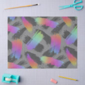 ラジカルレトロ虹： 薄葉紙 (クラフト)