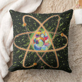ラジカル原子装飾用クッション クッション (ブランケット)