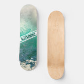 ラジカル波名前をカスタムする スケートボード (正面)