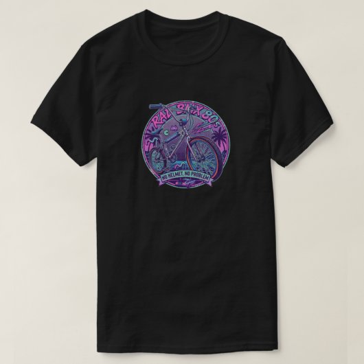 ラジカルBMX 80年代 グラフィックT Tシャツ (デザイン正面)