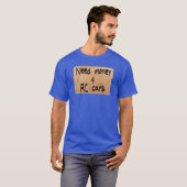 ラジコンカー好き男子の為のデザイン Tシャツ (正面フル)