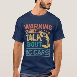 ラジコンカー少年と話し始める Tシャツ