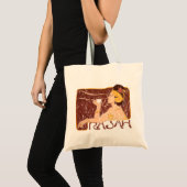 ラジャコーヒー動揺して- トートバッグ (正面(商品))