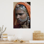 ラジャシュタ伝統的ンジュエリー ポスター (キッチン)