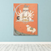 ラジャスタン・サダシヴァ キャンバスプリント (インサイチュ (ウッドフロア))