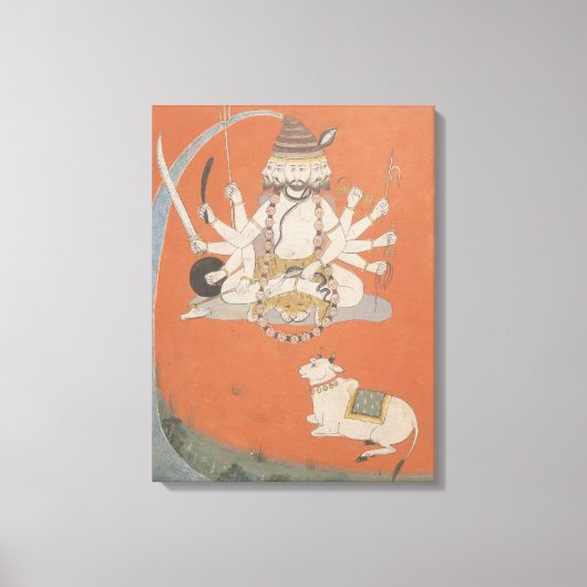 ラジャスタン・サダシヴァ キャンバスプリント (正面)