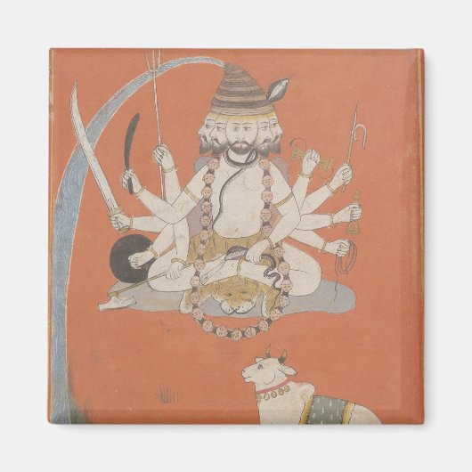 ラジャスタン・サダシヴァ マグネット (正面)