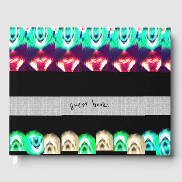 ラジャスモダンタンラックジュエリー結婚ズ ゲストブック