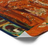 ラジャポナイズバイエミールヴィラヴィンテージオリエンタルアート ポスター (角)