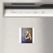 ラジャラヴィヴァルマポートレートオブアウーマン マグネット (インサイチュ (食洗機))