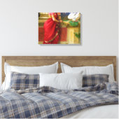 ラジャラヴィヴァルマ – ハムザダマヤンティ キャンバスプリント (インサイチュ (寝室))