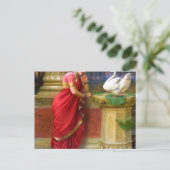 ラジャラヴィヴァルマ – ハムザダマヤンティ ポストカード (スタンド正面)