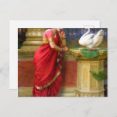 ラジャラヴィヴァルマ – ハムザダマヤンティ ポストカード (正面/裏面)