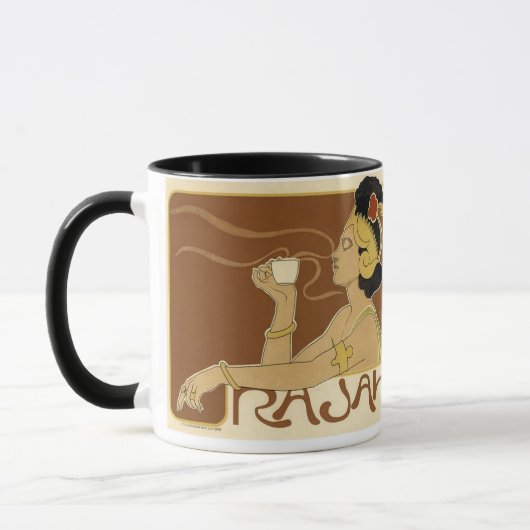 ラジャヴィンテージコーヒー広告 マグカップ (左)