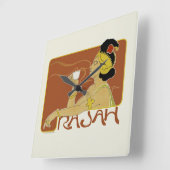 ラジャ スクエア壁時計 (傾斜)