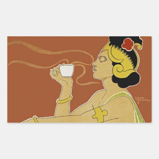 ラジャ 長方形シール (正面)