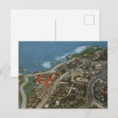 ラジョラカリフォルニアエアリアルビュー1960sヴィンテージ ポストカード (正面/裏面)