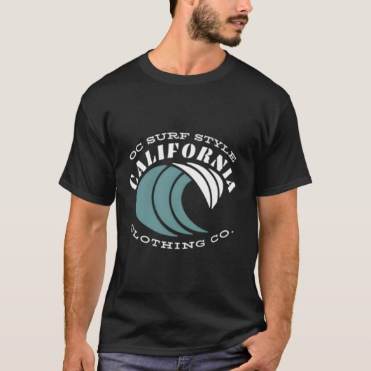 ラジョラカリフォルニアサンセットサークル Tシャツ (正面)