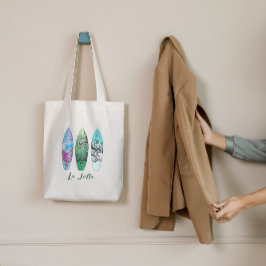 ラジョラカリフォルニアサーフボード トートバッグ