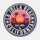 ラジョラコーヴサンディエゴカリフォルニアのお土産 マグネット (正面)