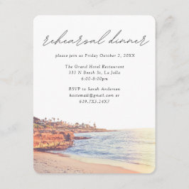 ラジョラコーヴズ結婚リハーサルエレガントディナー エンクロージャーカード