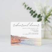 ラジョラリハーサルディナー結婚のエンクロージャカード エンクロージャーカード (スタンド正面)