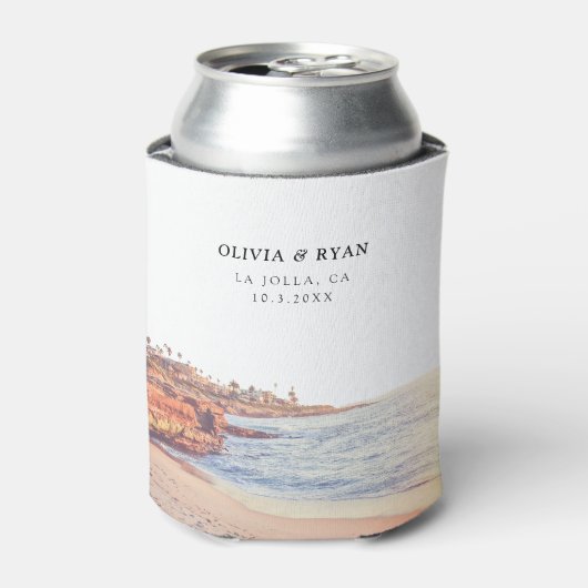ラジョラ結婚式の引き出物カスタム 缶クーラー (缶正面)