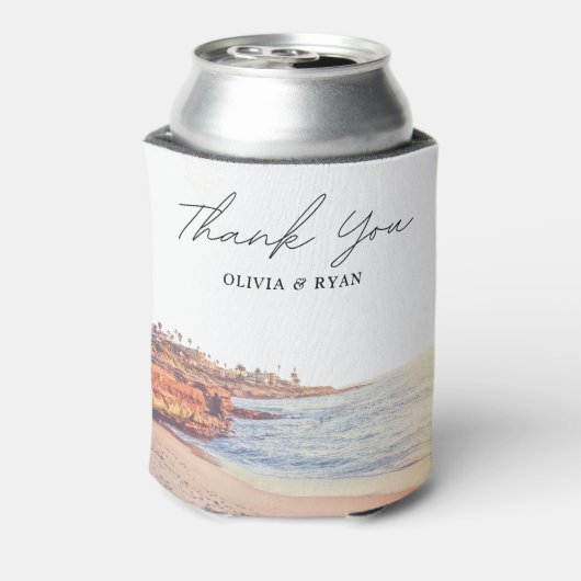 ラジョラ結婚式の引き出物カスタム 缶クーラー (缶裏面)