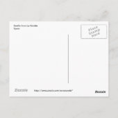 ラジラルダポストカードからのセビリア ポストカード (裏面)