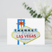 ラスの新婚カップルに感謝を サンキューカード (スタンド正面)