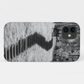 ラスの木々の建物と小道の赤外線 Case-Mate iPhoneケース (裏面(横))