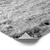 ラスの木々の赤の建物とトレイル ポスター (角)