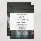 ラスエレガントトの結婚テーマ秋フローラ結婚のI 招待状 (正面/裏面)