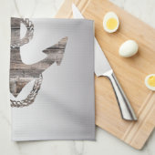 ラスエレガントト航海のいかり+ SANTA HAT |キッチ キッチンタオル (四つ折り)