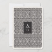 ラスエレガントベユニークガスクインセアニェラ 招待状 (裏面)