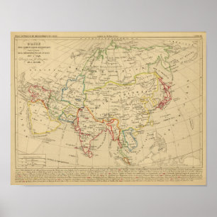 ラスエ、1227 a 1840 ポスター