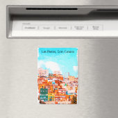 ラスカラフルパルマスグランカナリア建築 マグネット (インサイチュ (食洗機))