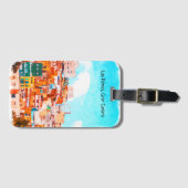 ラスカラフルパルマスグランカナリア建築 ラゲッジタグ (正面横)