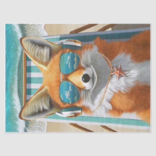 ラスカルキツネ、2ワイツオフ 薄葉紙 (正面)