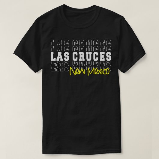 ラスクルセスシティニューメキシコラスクルセスNM Tシャツ (デザイン正面)