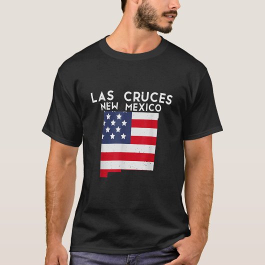 ラスクルセスUSA州アメリカ旅行ニューメキシコNe Tシャツ (正面)