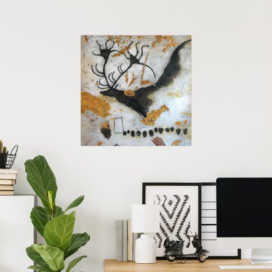 ラスコス・メガロセロ絵画ス洞窟のポスター ポスター (ホームオフィス)